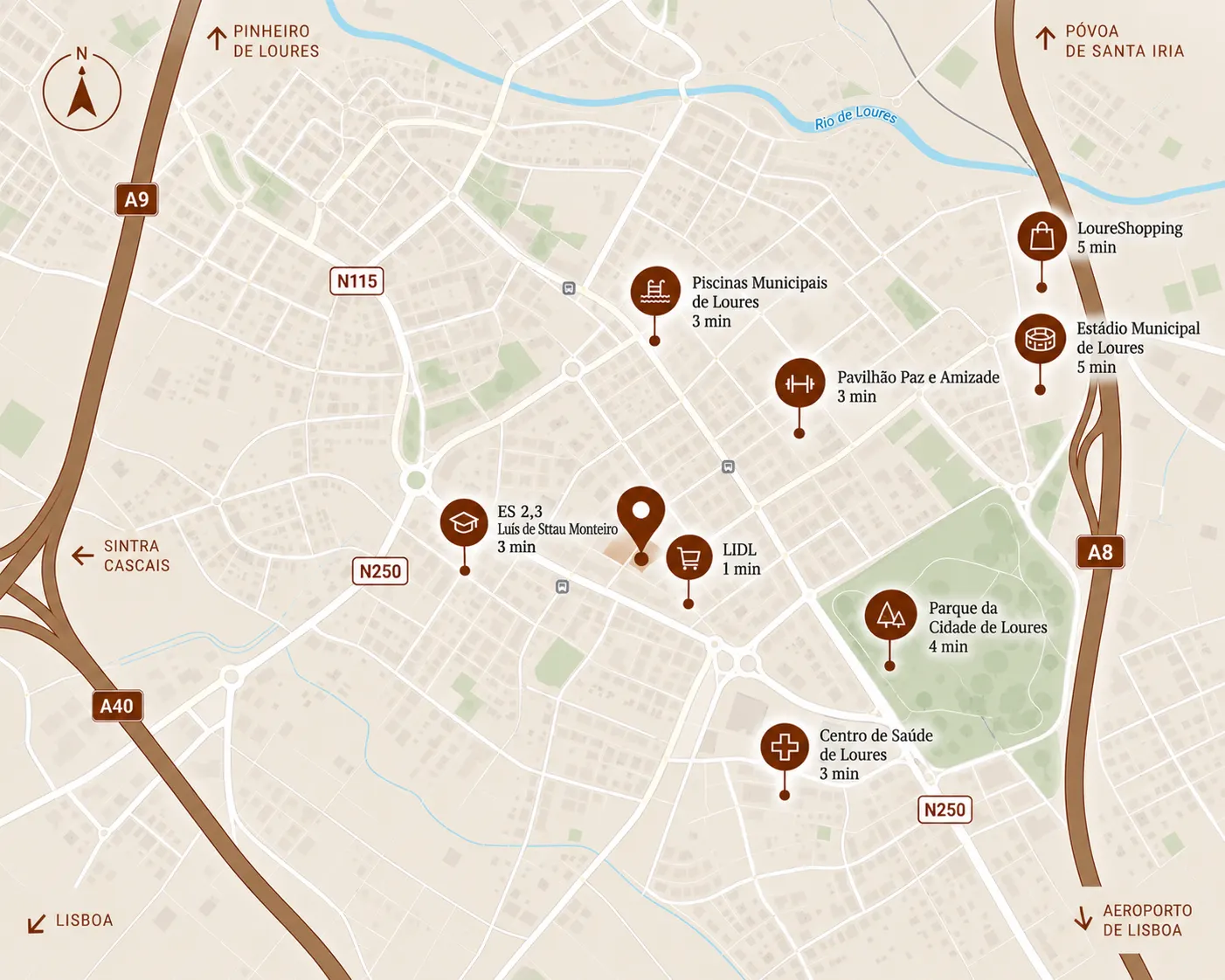 Mapa — Loures
